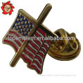 Flag lapel pin badge